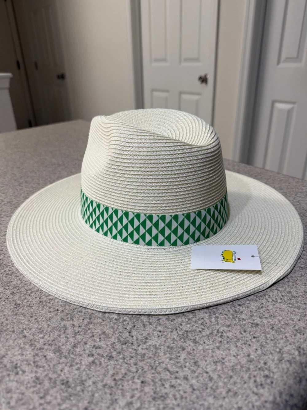 2026 Masters Tournament Women Dorfman Milano Straw Sun Hat!!🔥🔥🔥 - Picture 4 of 16